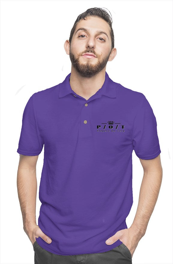 gildan cotton polo