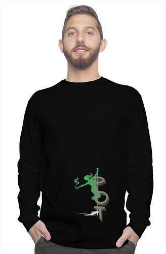 gildan long sleeve graphic tee